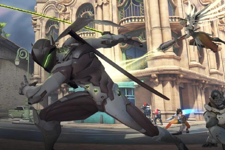 Genji attacks