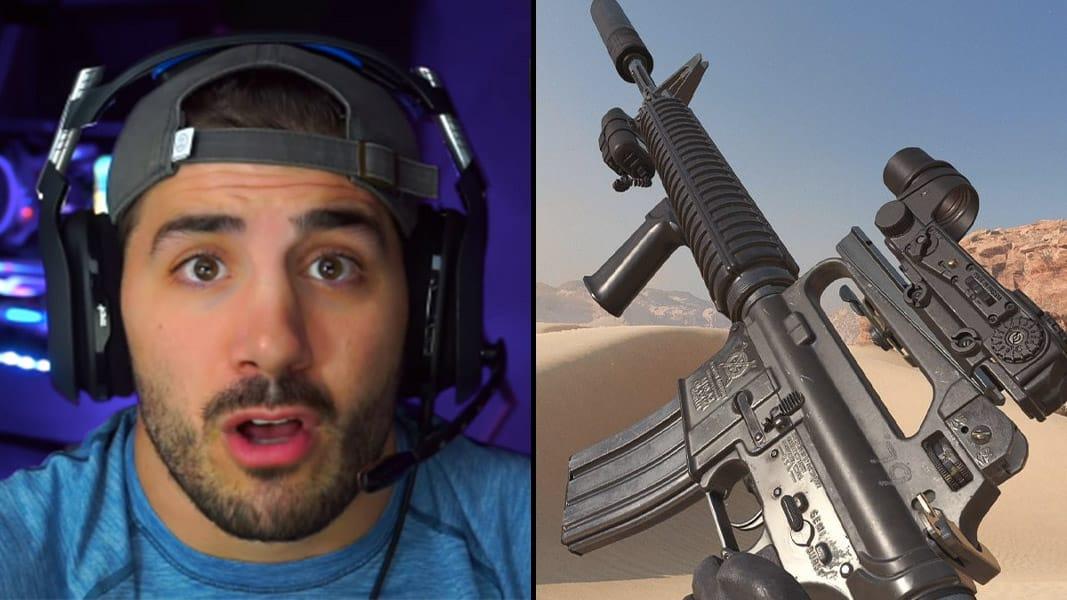 Nickmercs and the M16 in Cold War