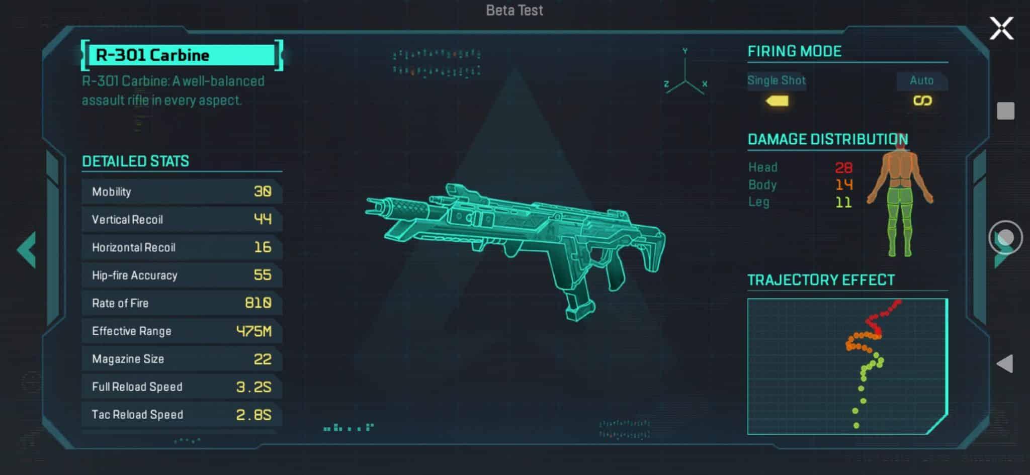 r301 stats in apex legends