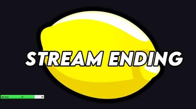 lemonisexy stream end screen