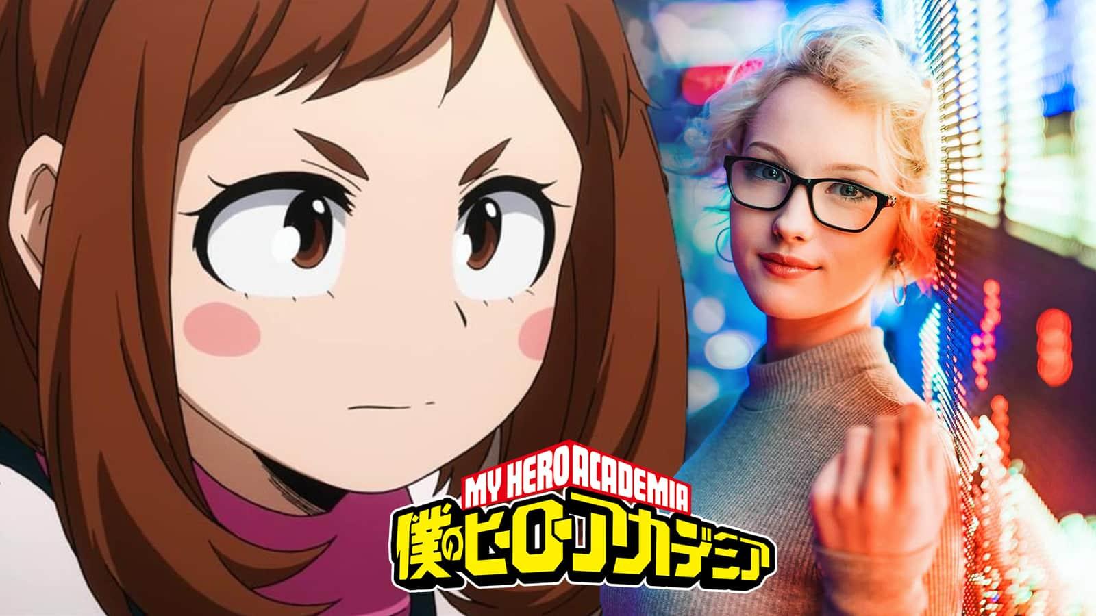 My Hero Academia cosplayer defies gravity as Ochako Uraraka