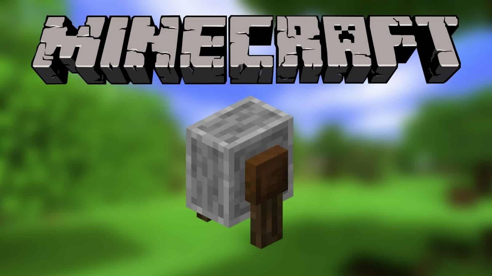 Minecraft grindstone