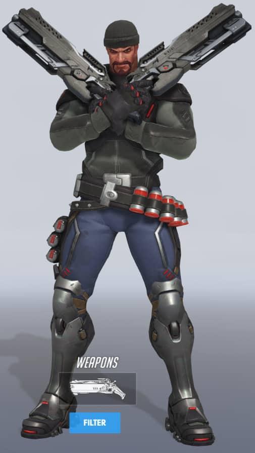 Overwatch Reaper Blackwatch Reyes skin