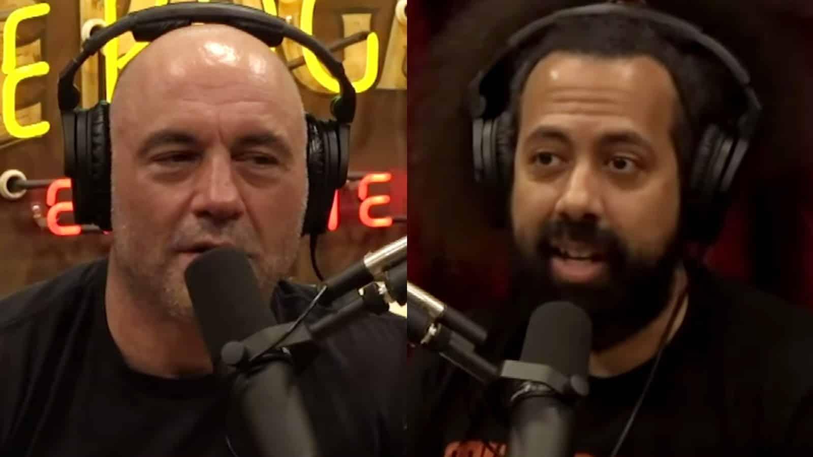 Joe Rogan and Reggie Watts on the JRE podcast