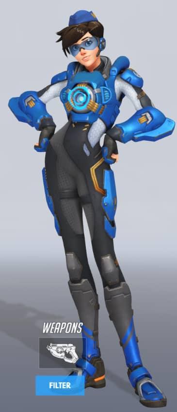 Overwatch Cadet Oxton Skin