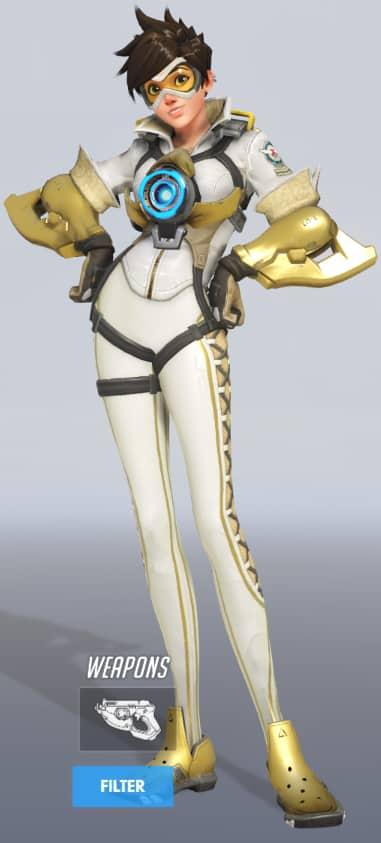 Overwatch Tracer posh skin