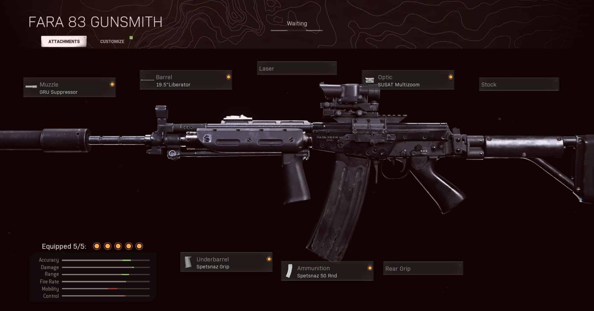 FARA 83 Warzone loadout