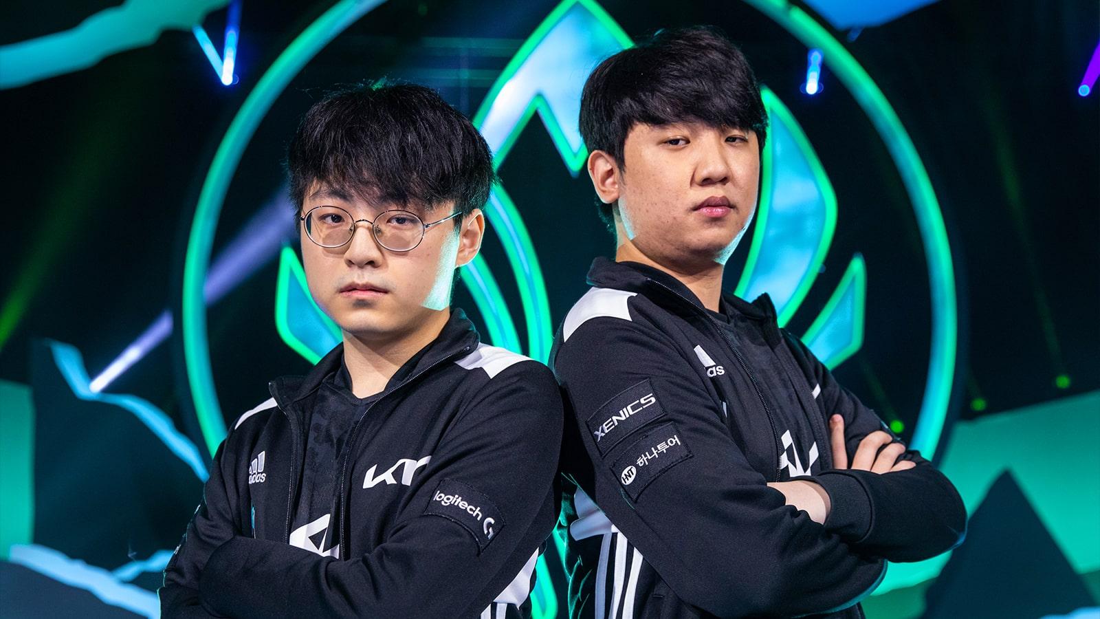 Showmaker and Khan DWG KIA MSI 2021