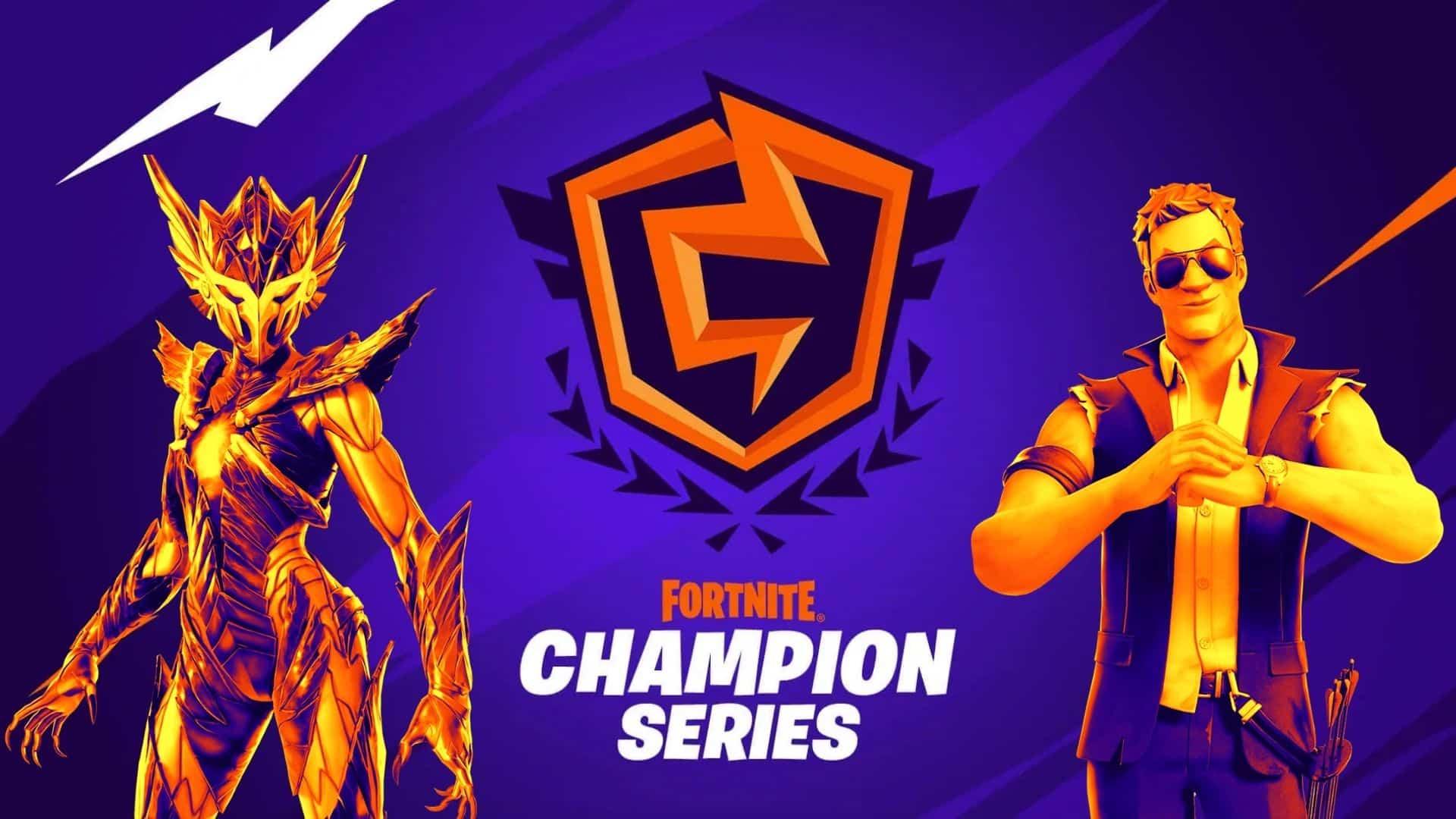 Fortnite FNCS Season 6 logo and characters