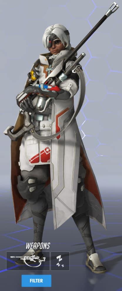 Overwatch Ana Merciful skin