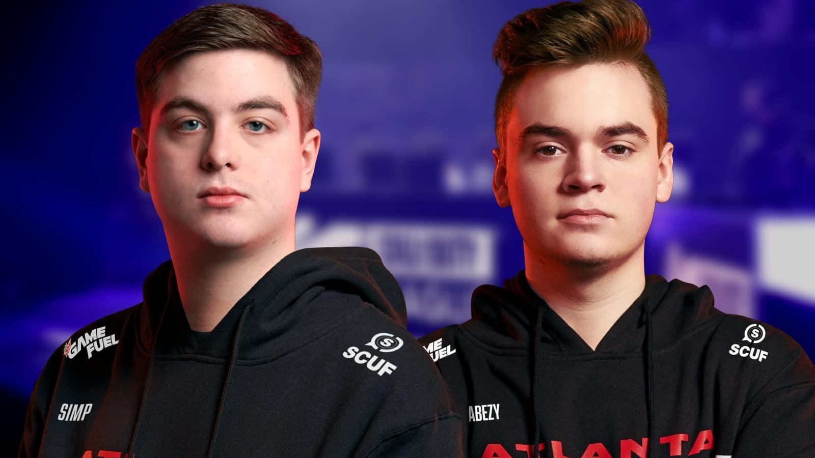 Simp and Abezy for Atlanta faze