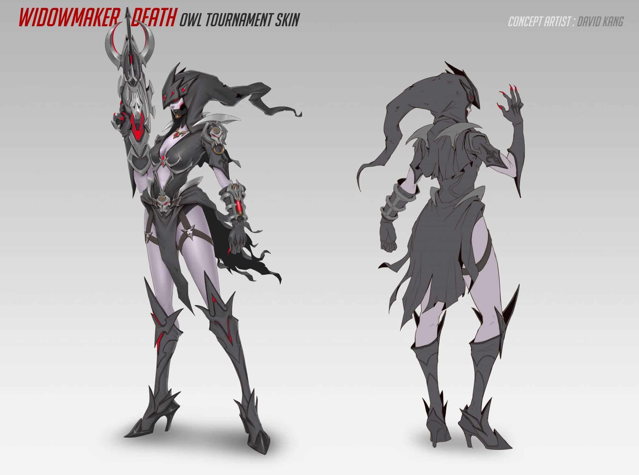 Overwatch Widowmaker June Joust skin