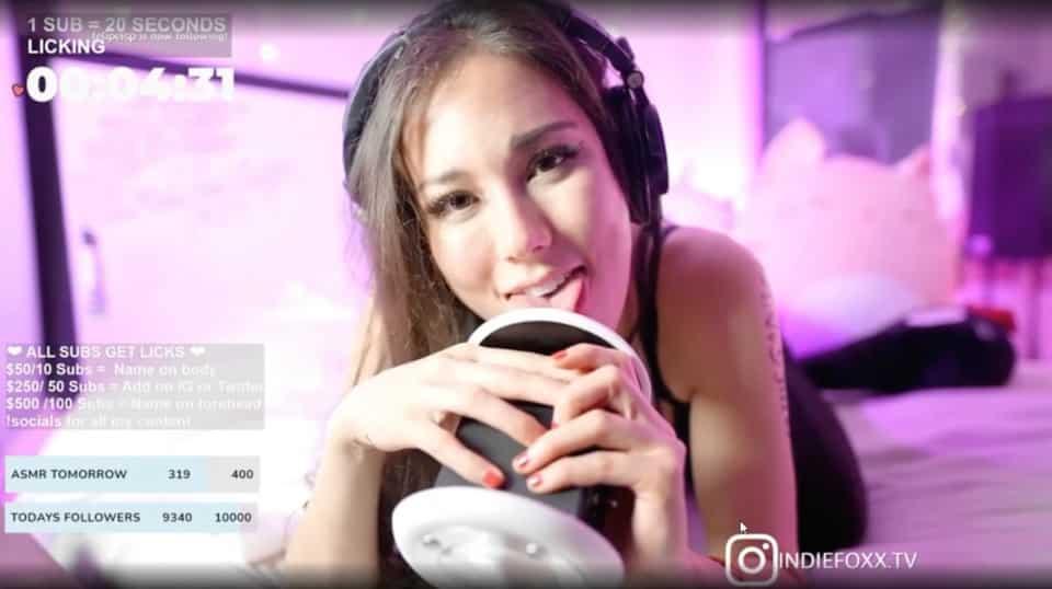 Indiefoxx on twitch