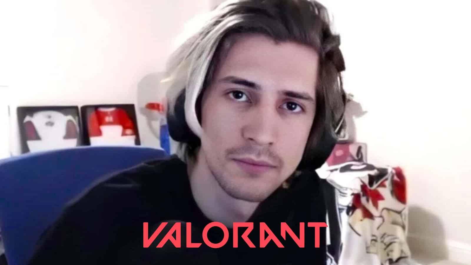 xQc quits Valorant tournament