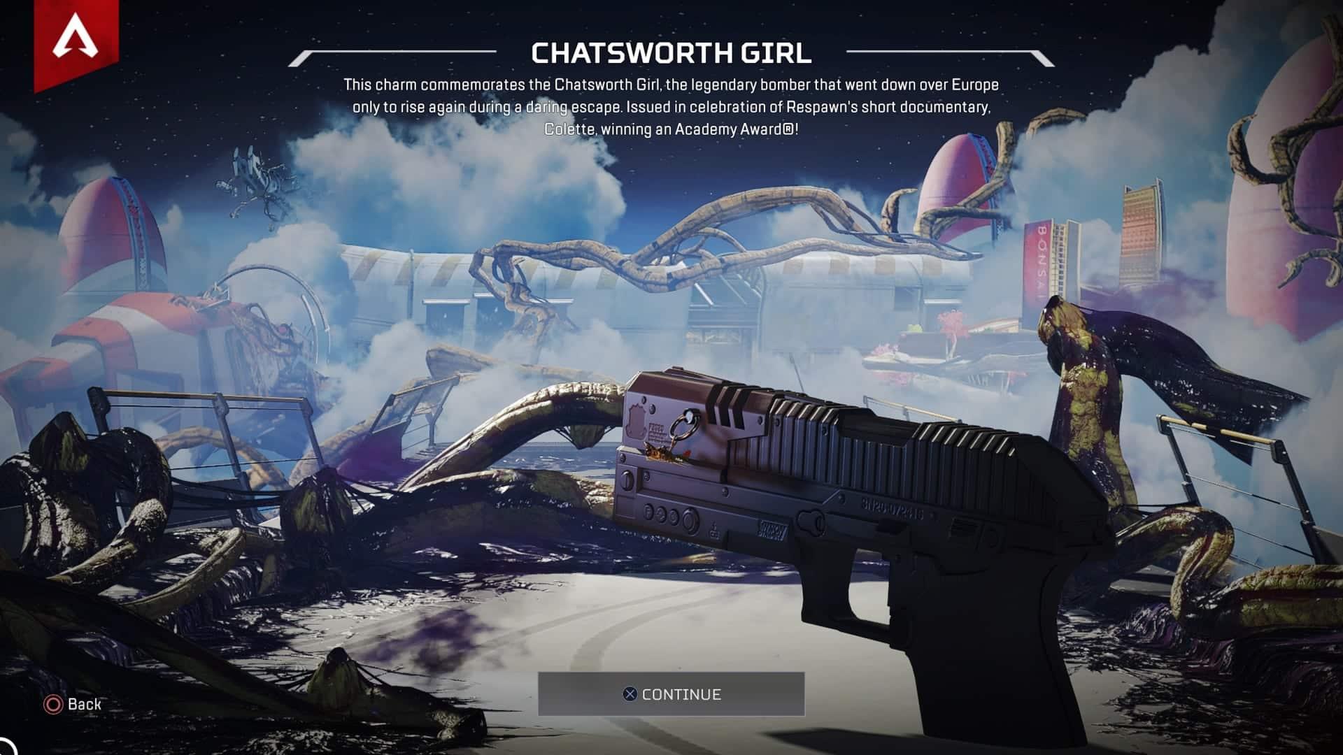 apex legends Chatsworth girl bomber