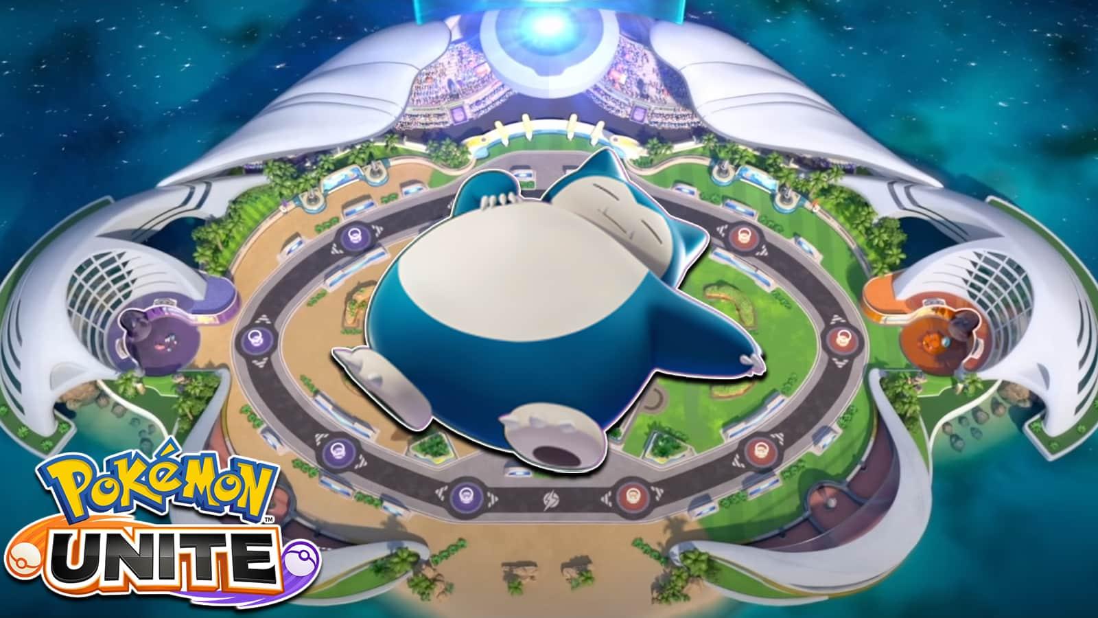 Pokemon Unite Snorlax Map