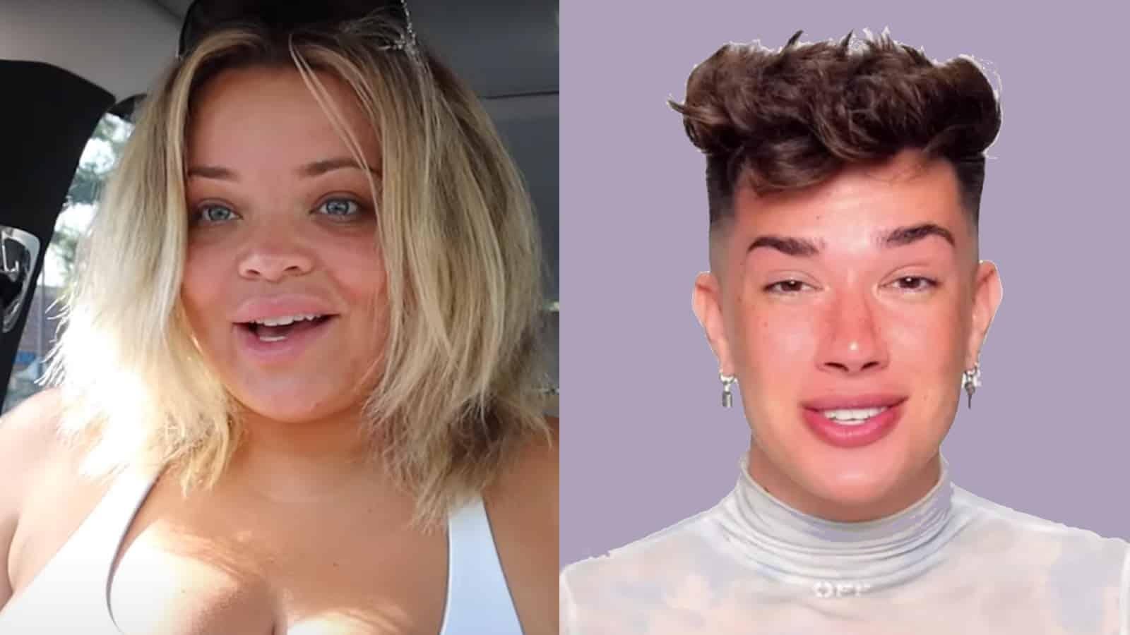 Trisha Paytas and James Charles