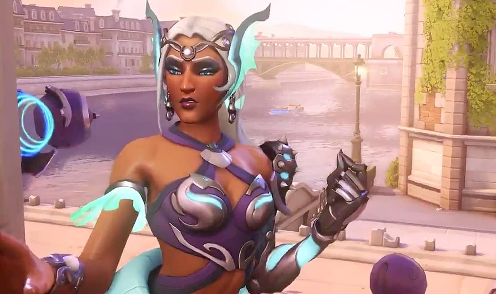 Overwatch Summer Games Symmetra Legendary mermaid skin