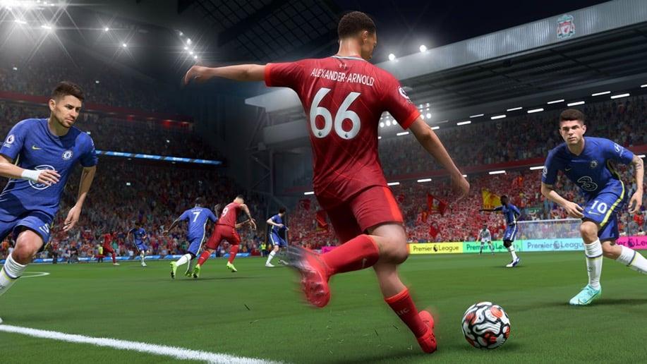 alexander arnold in fifa 22 defending image