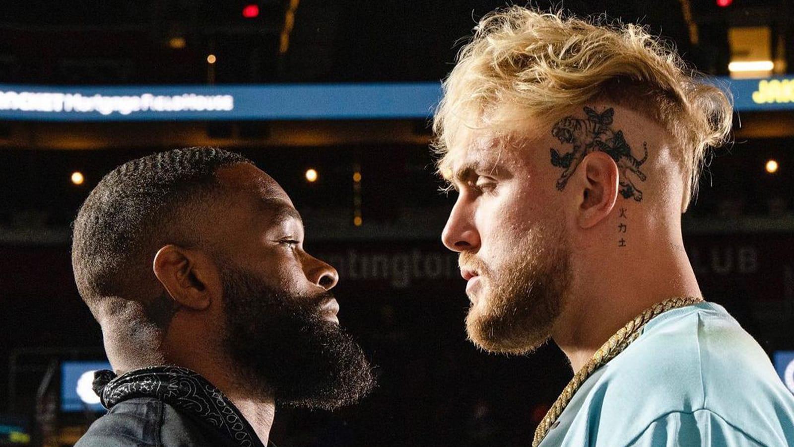 Jake Paul teases two "MASSIVE" fights for Tyron Woodley bout