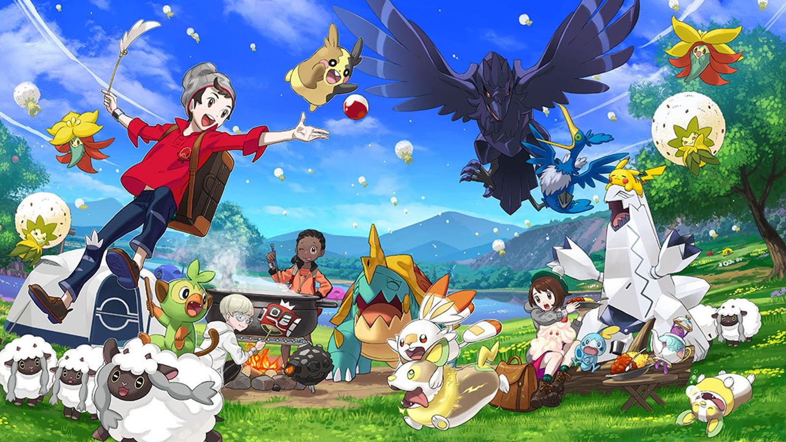 Pokemon Sword & Shield announcement art