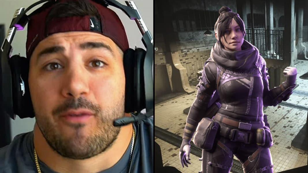 Nickmercs alongside Wraith in Warzone's gulag