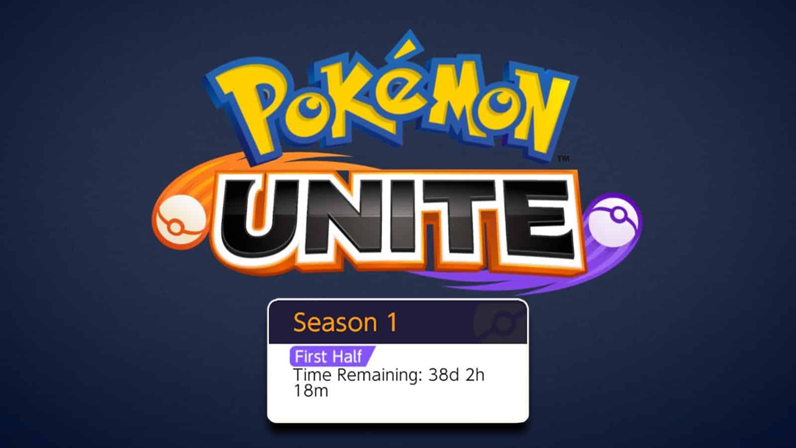 Pokemon Unite Season 1 end date