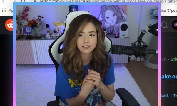 Pokimane explaining behavior