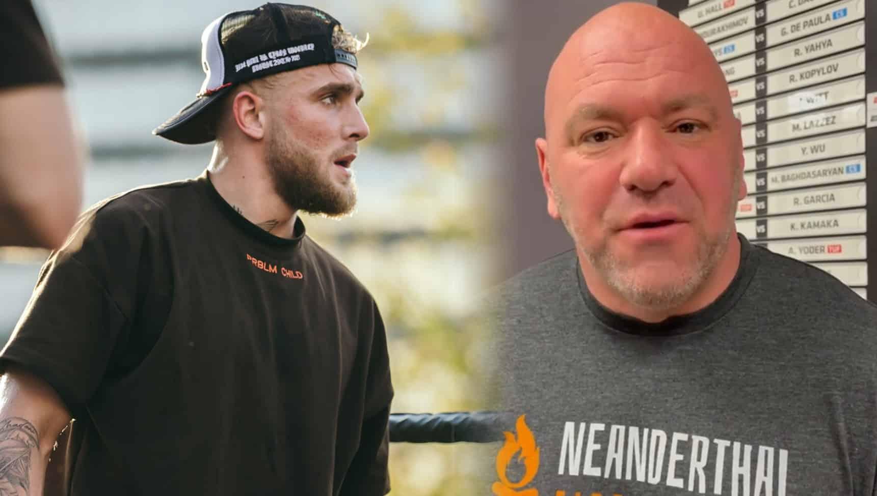 Jake Paul Dana White