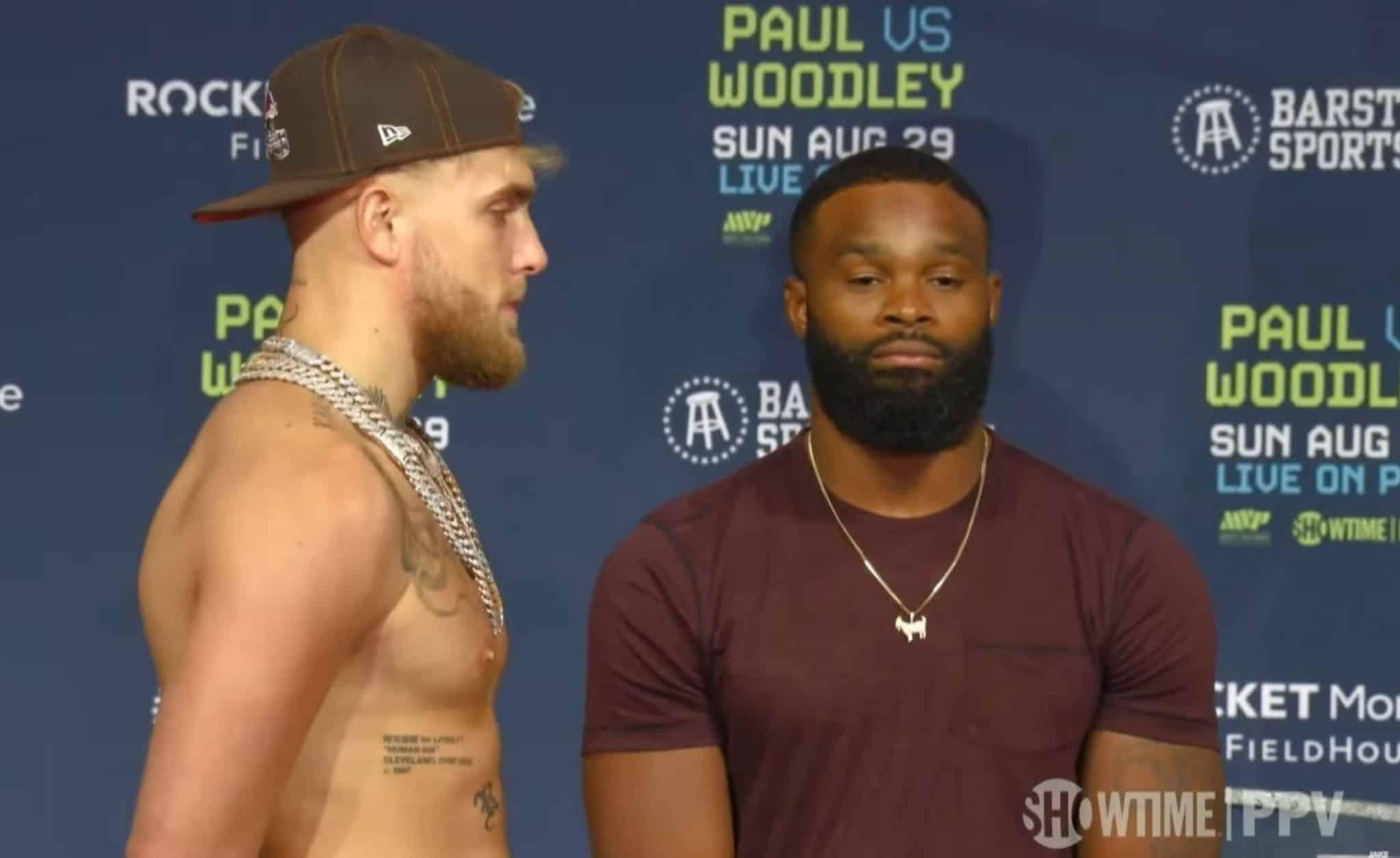 Jake v Tyron presser