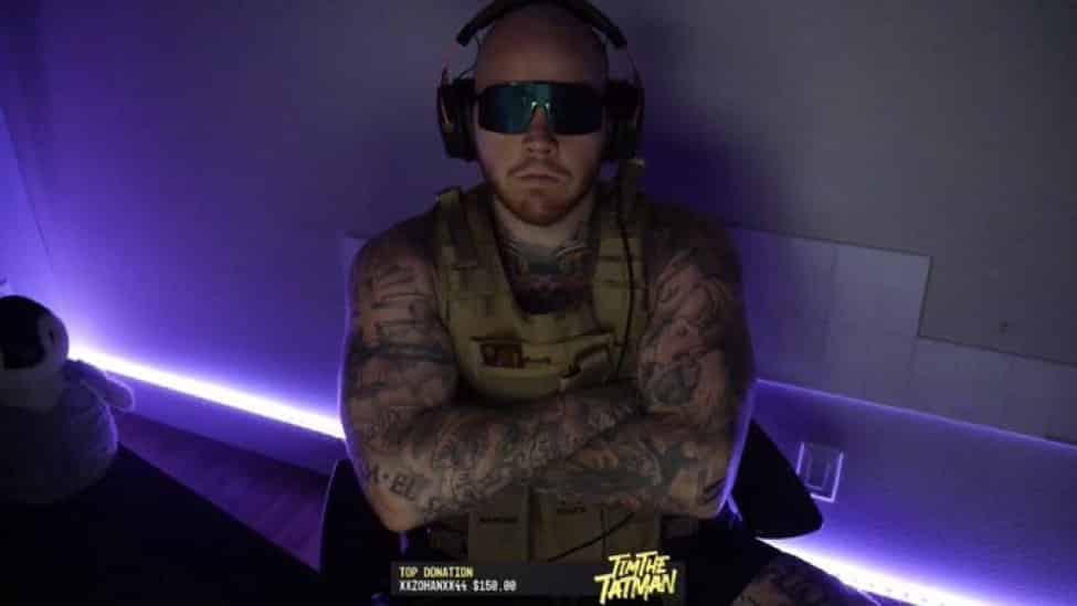 TimTheTatman cosplays as dr disrespect