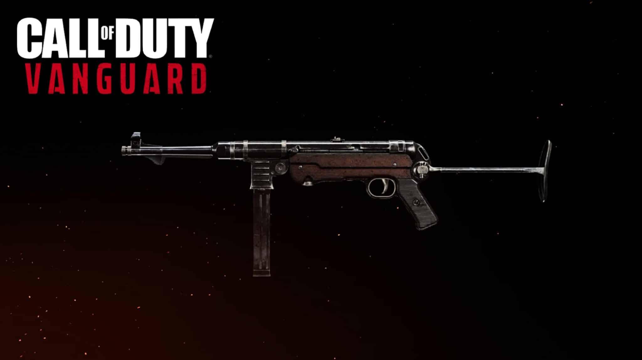 CoD Vanguard MP40 smg