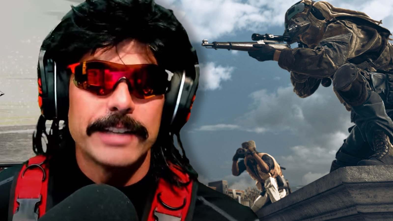 Dr Disrespect urges Apex Legends, Warzone devs to balance aim assist