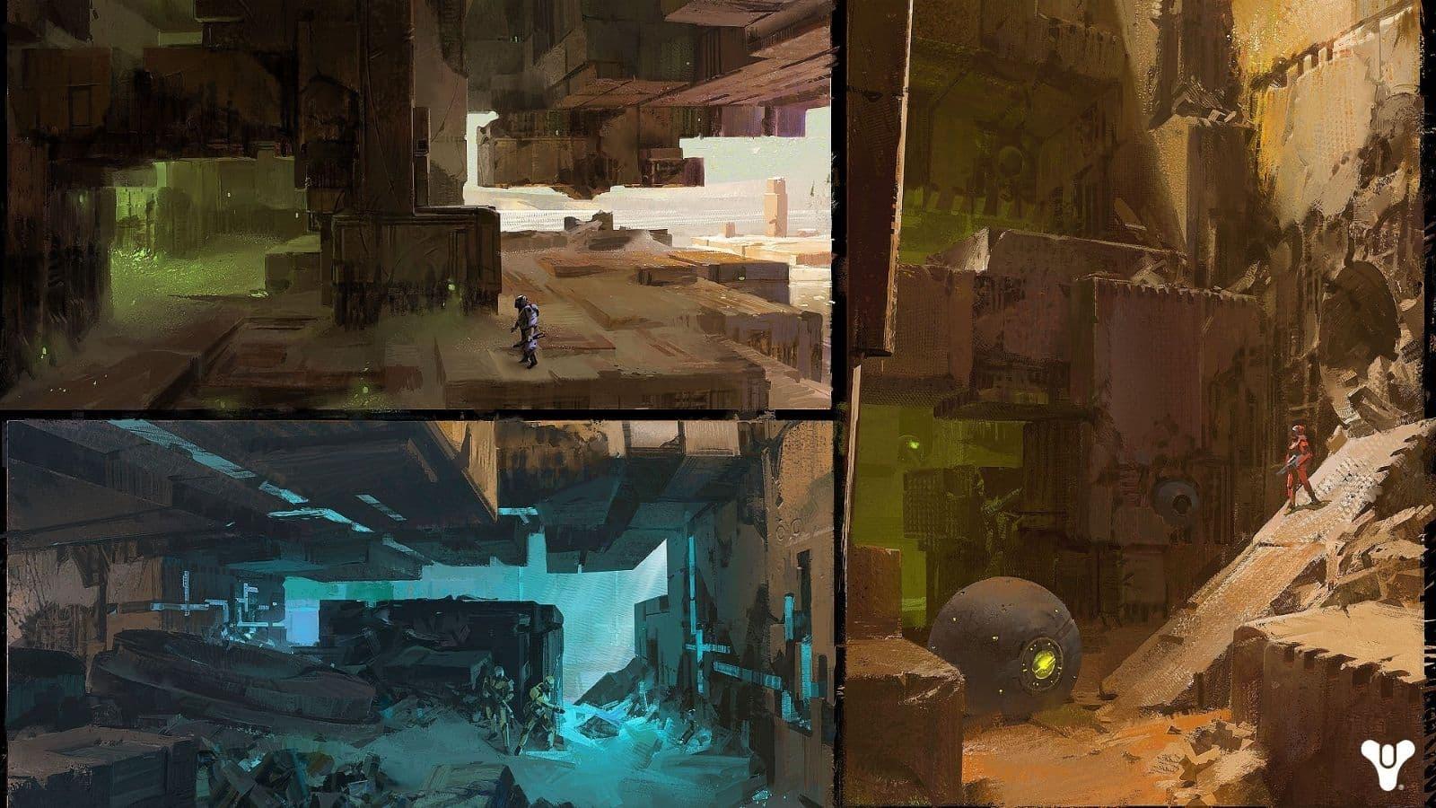 destiny locations concept art