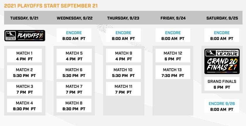 owl playoff schedule