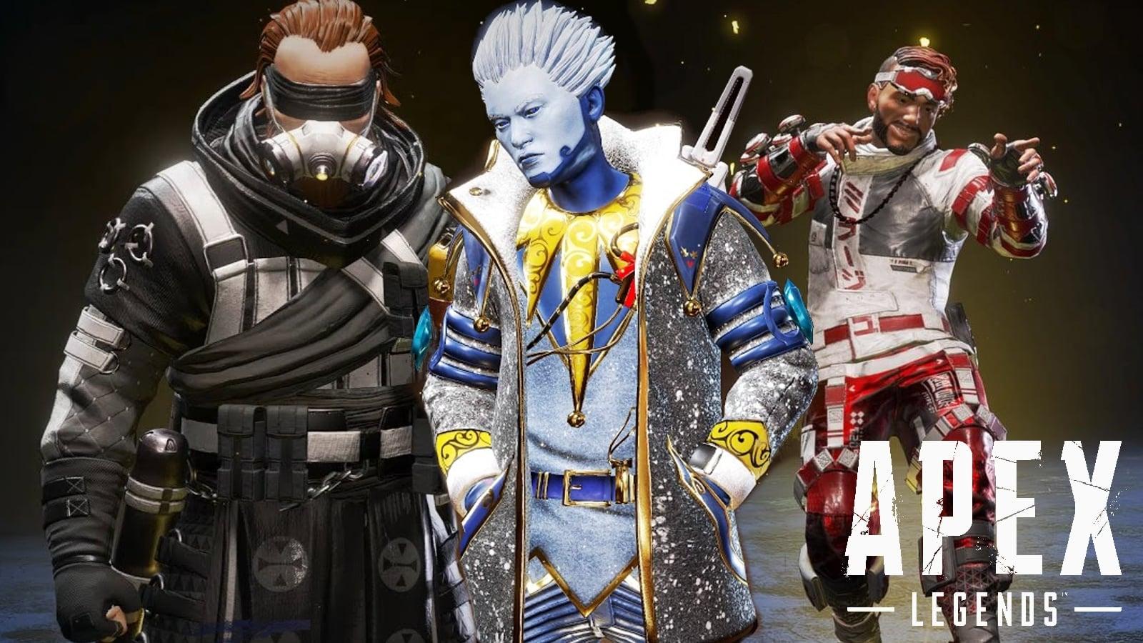 Rarest apex legends skins legendary