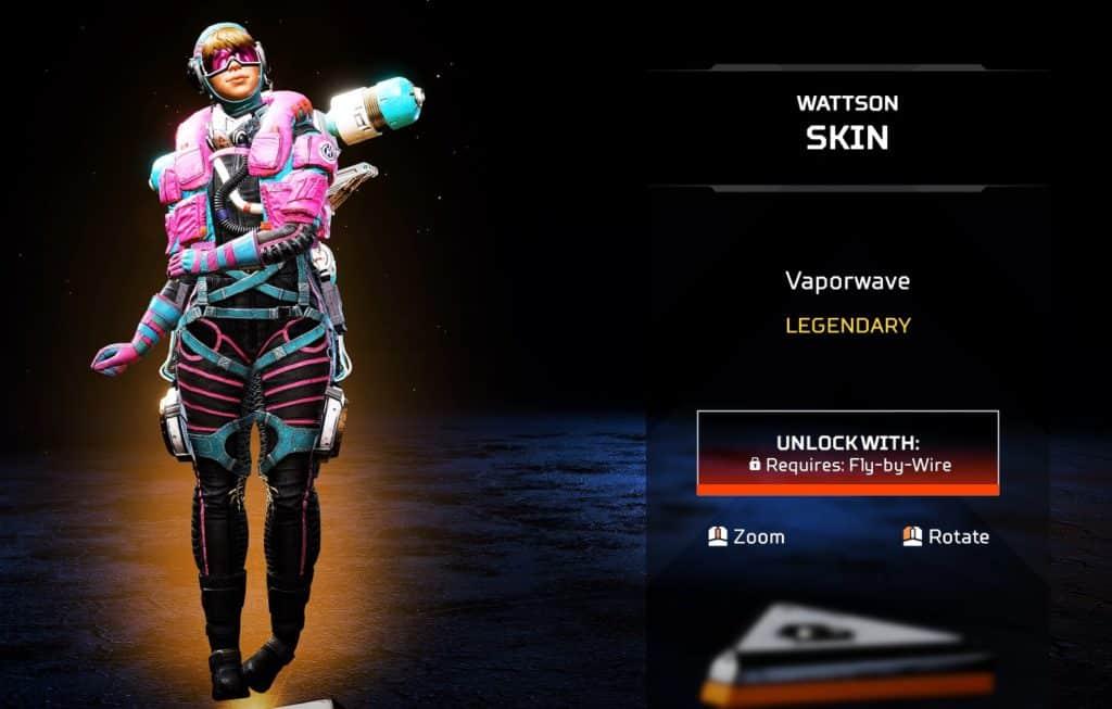 Vaporwave Wattson skin rarest