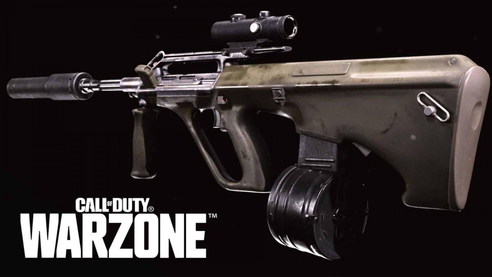 cod warzone aug rifle