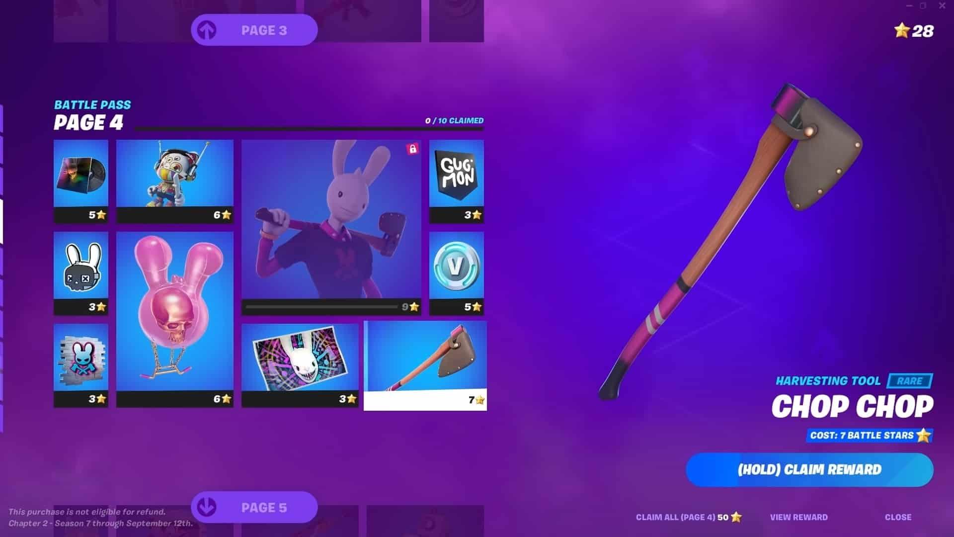 fortnite battle star battle pass