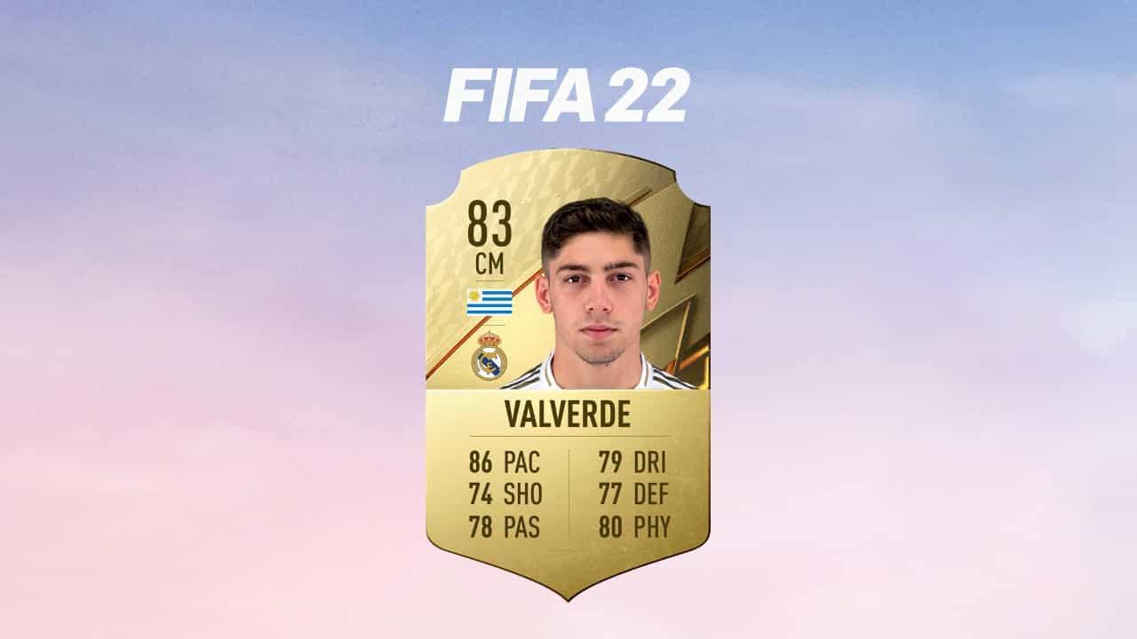 valverde madrid fifa 22