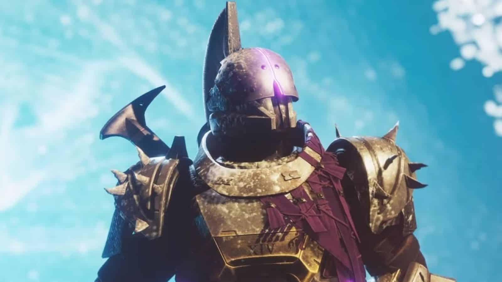 Destiny 2's Saint-14 character