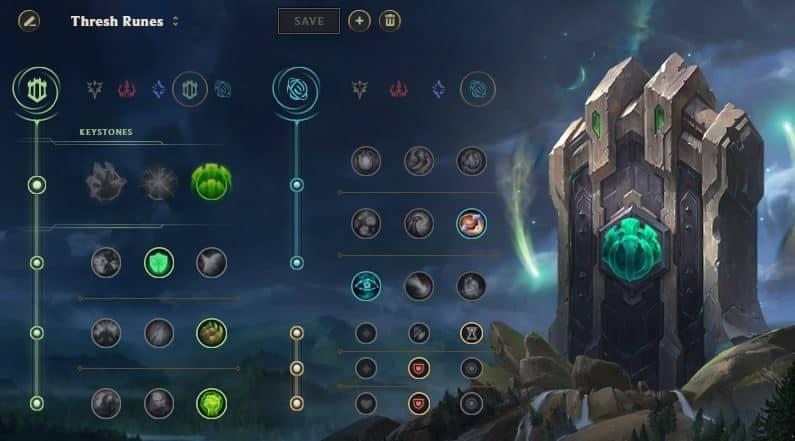 Thresh runes League of Legends guide