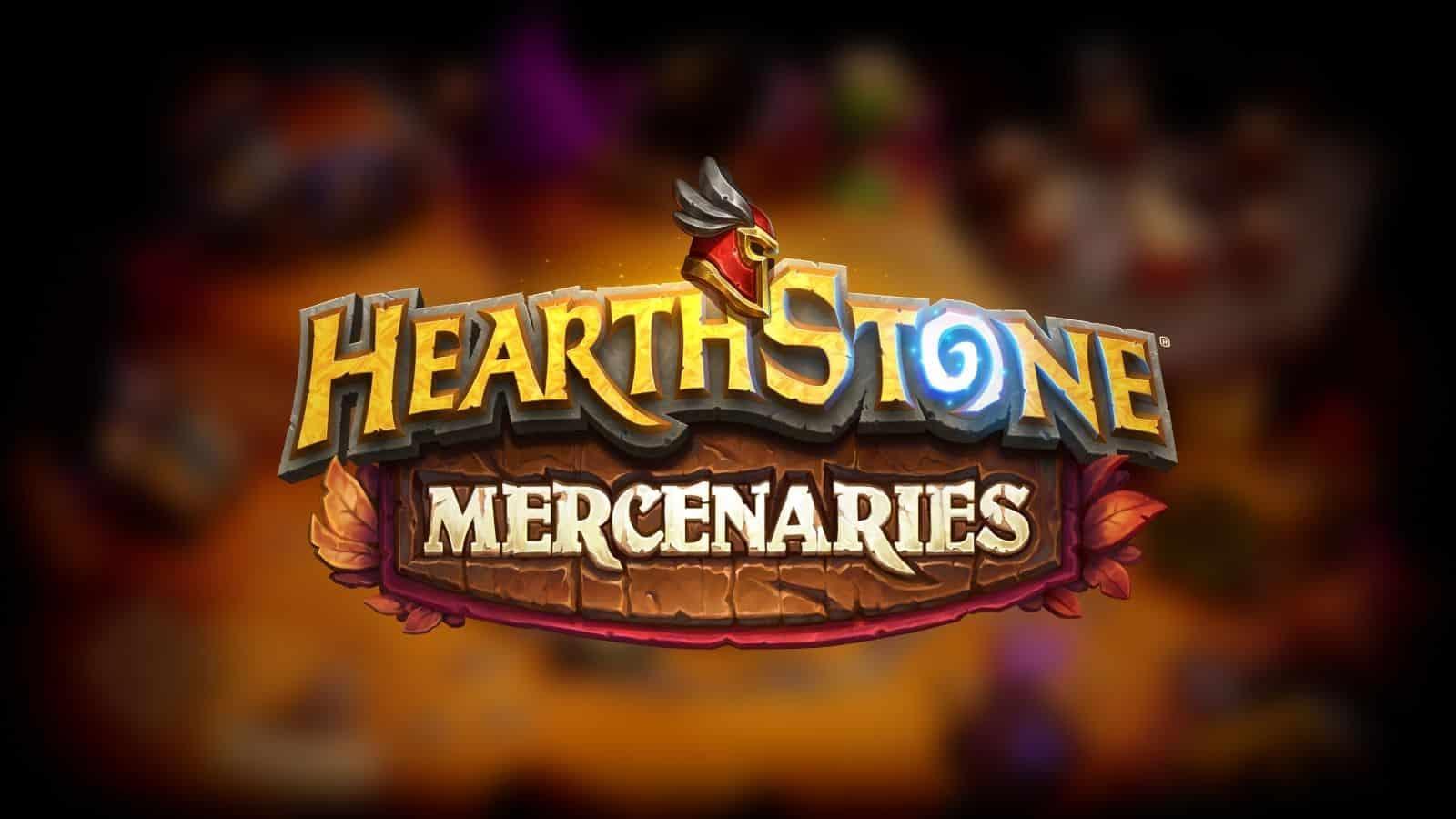 hearthstone mercenaries