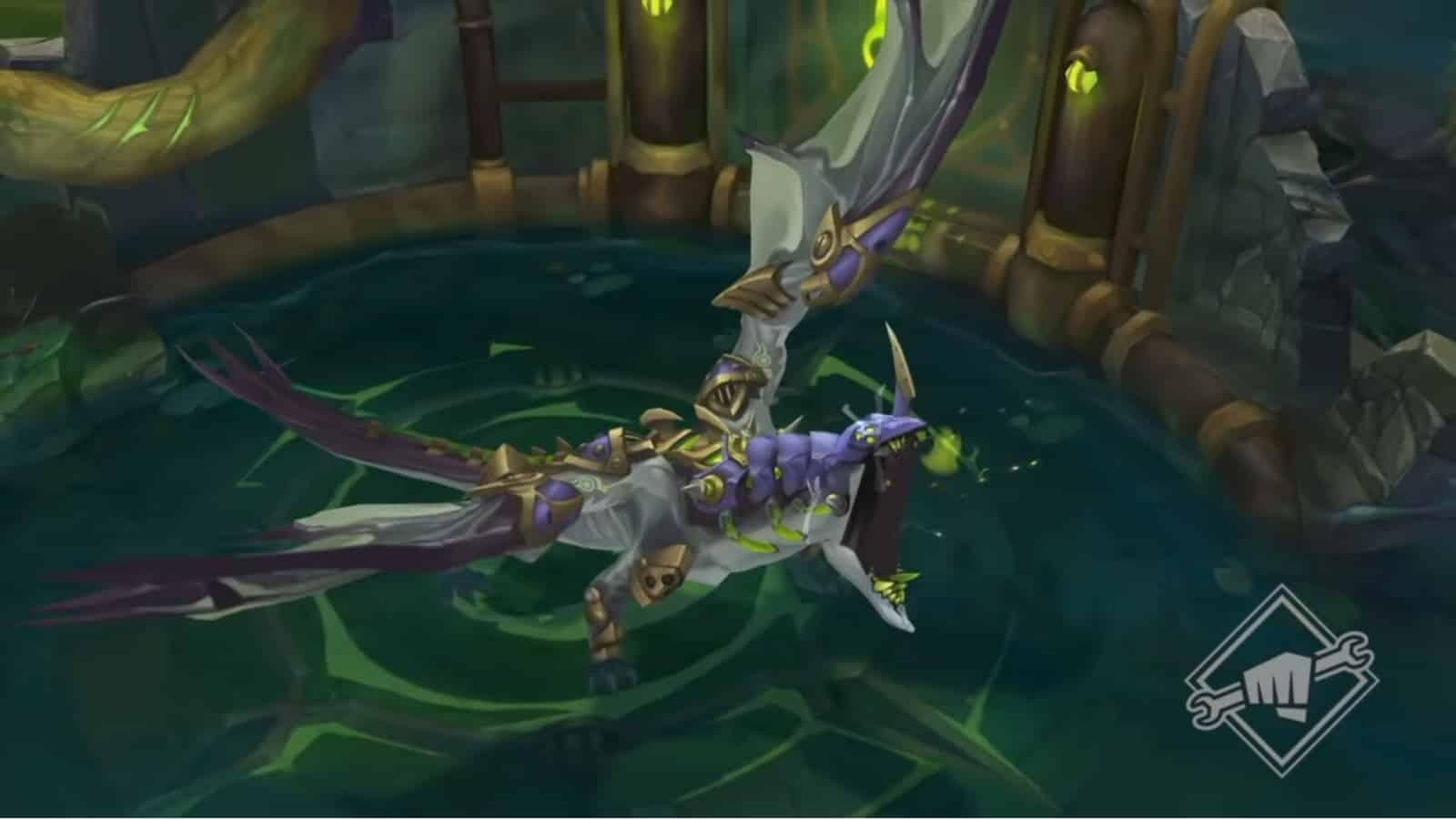 League of Legends Chemtech dragon