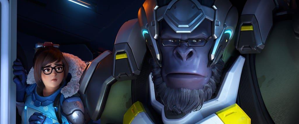 Winston and Mei in Overwatch 2