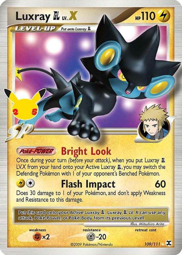 Pokemon Celebrations Luxray Card