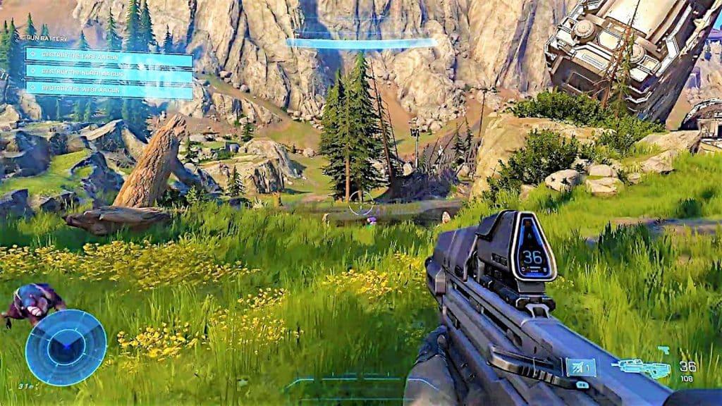 Halo infinite assault rife in game