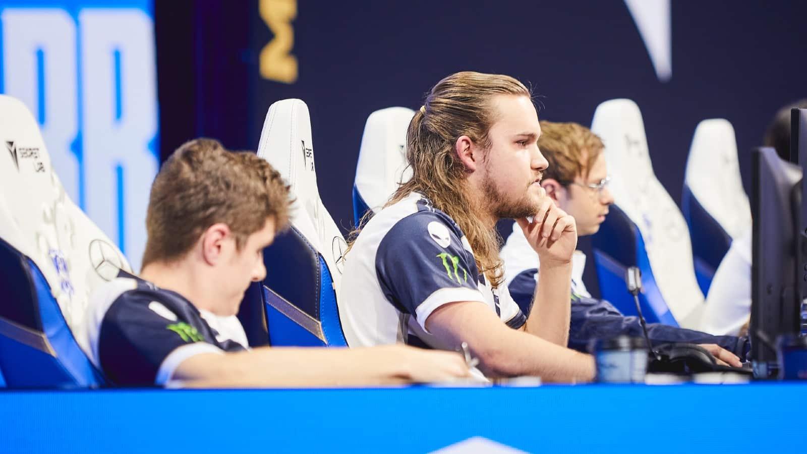 Members of Team Liquid at Worlds 2021