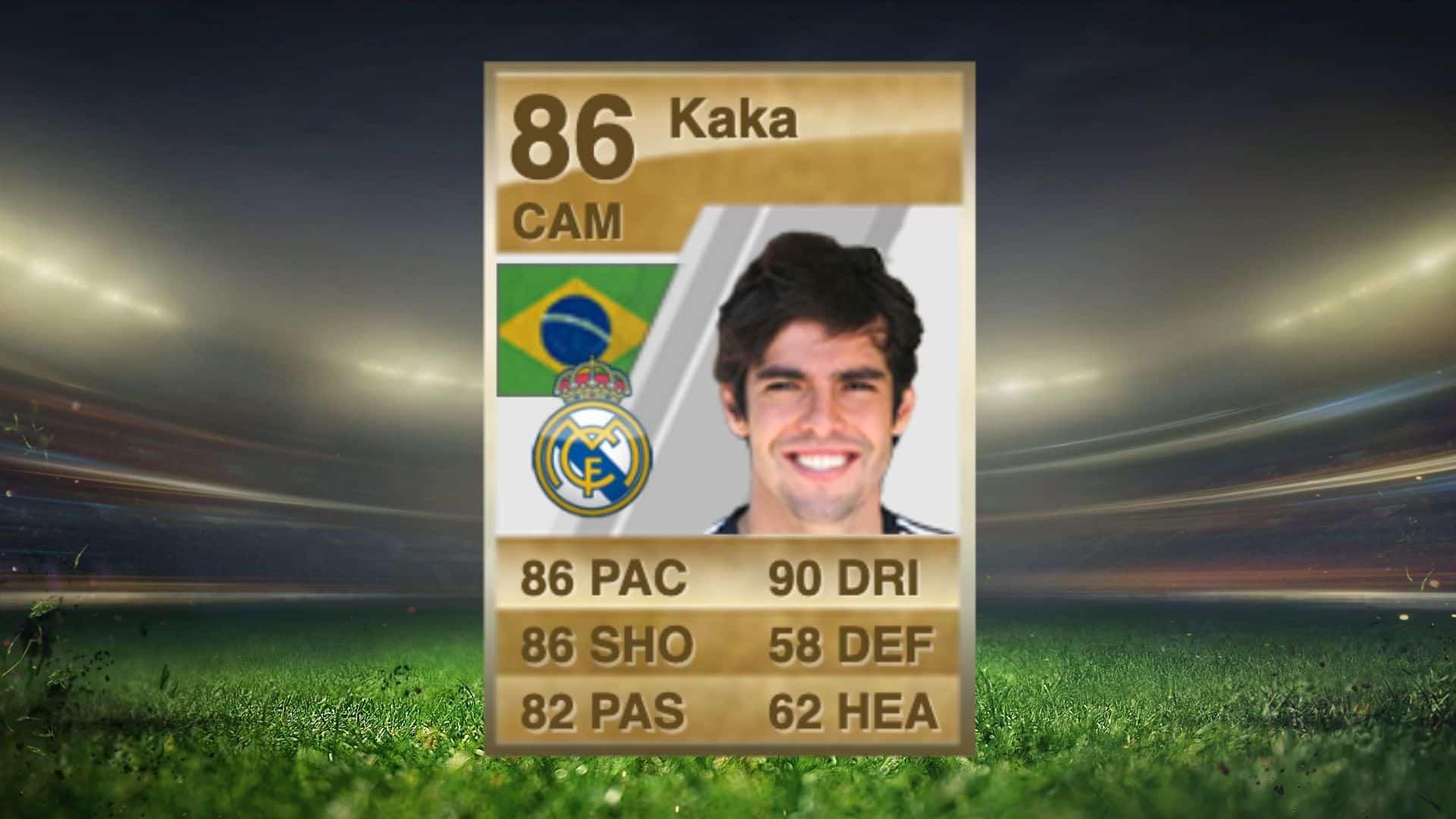 kaka fifa 11 card 