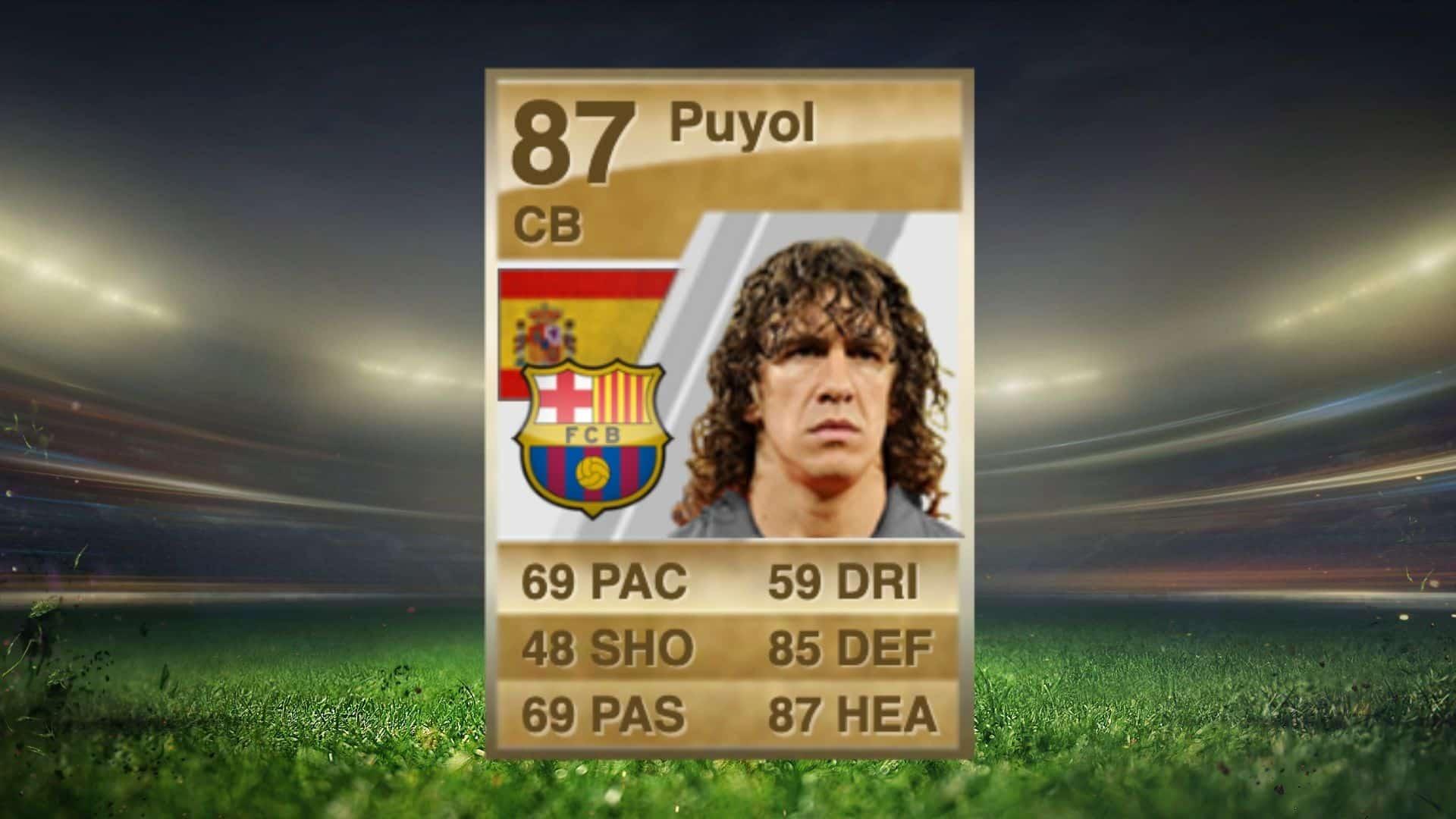 puyol fifa card